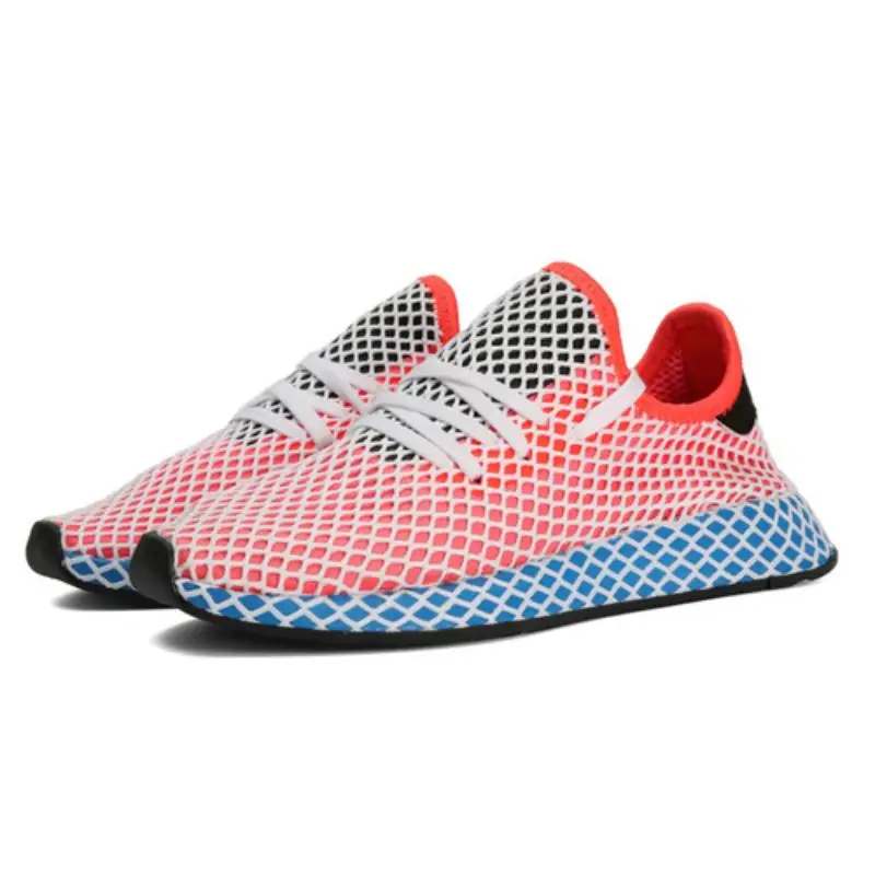 Sneakers Adidas da Donna Deerupt Rosso Blu AC8466 36⅔ miniatura 3