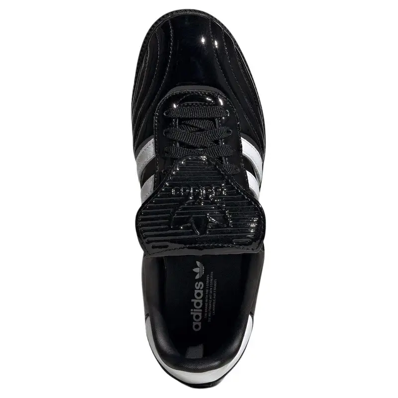 Sneakers Adidas da donna Samba Lt Pacchetto Pelle Verniciata Nera JI2707 46 miniatura 4