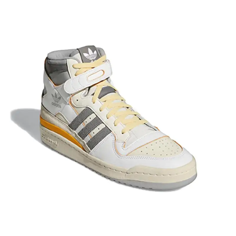 Sneakers Adidas Forum 84 High Bianco Grigio Giallo GY5727 37⅓ miniatura 2