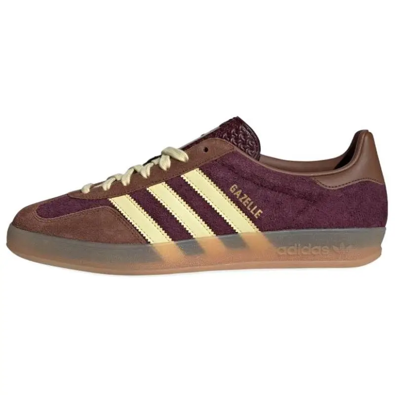 Sneakers Adidas Gazelle Indoor Marrone Borgogna Usato Marrone JI0324 42⅔