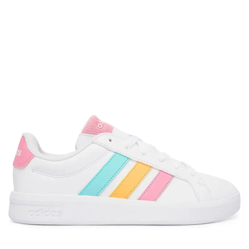 Adidas Sneakers Donna Grand Court 3.0 Bianco e Colorato