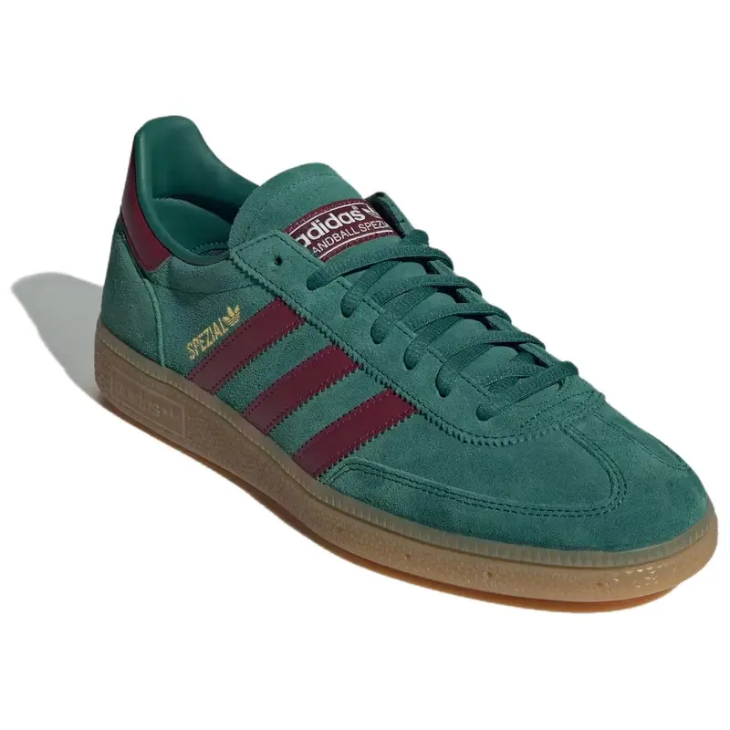 Sneakers Adidas Handball Spezial Verde Collegiale Rosso Ombra IH3841 41⅓ miniatura 5