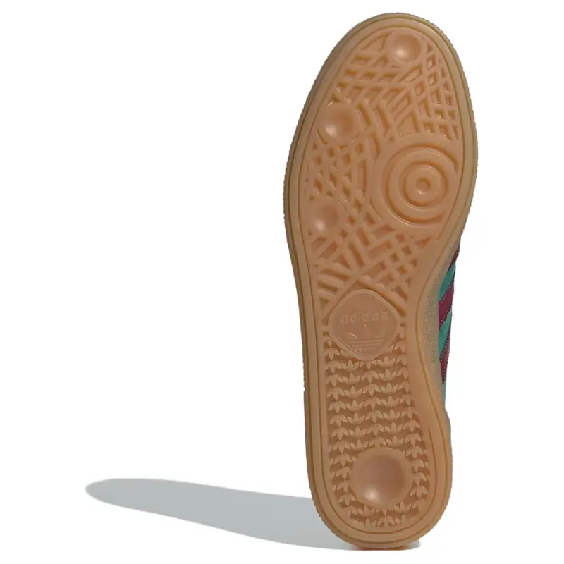 Sneakers Adidas Handball Spezial Verde Collegiale Rosso Ombra IH3841 43⅓ miniatura 3