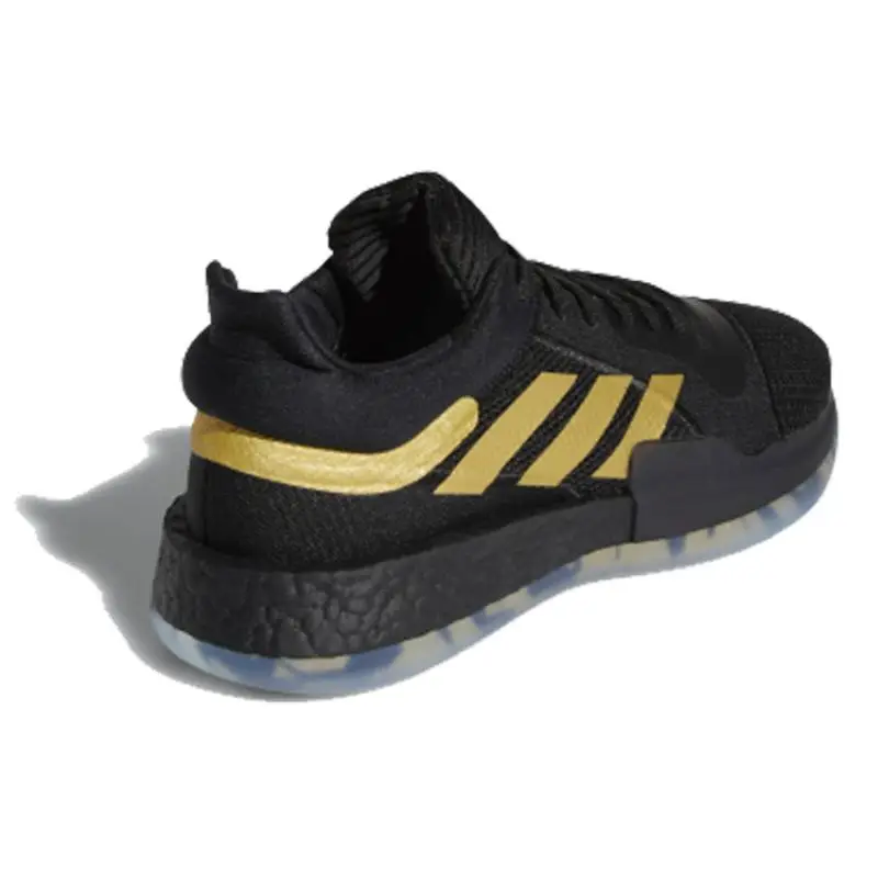 Sneakers Adidas Marquee Boost Low Nero Oro Metallizzato EE8572 47⅓ miniatura 4