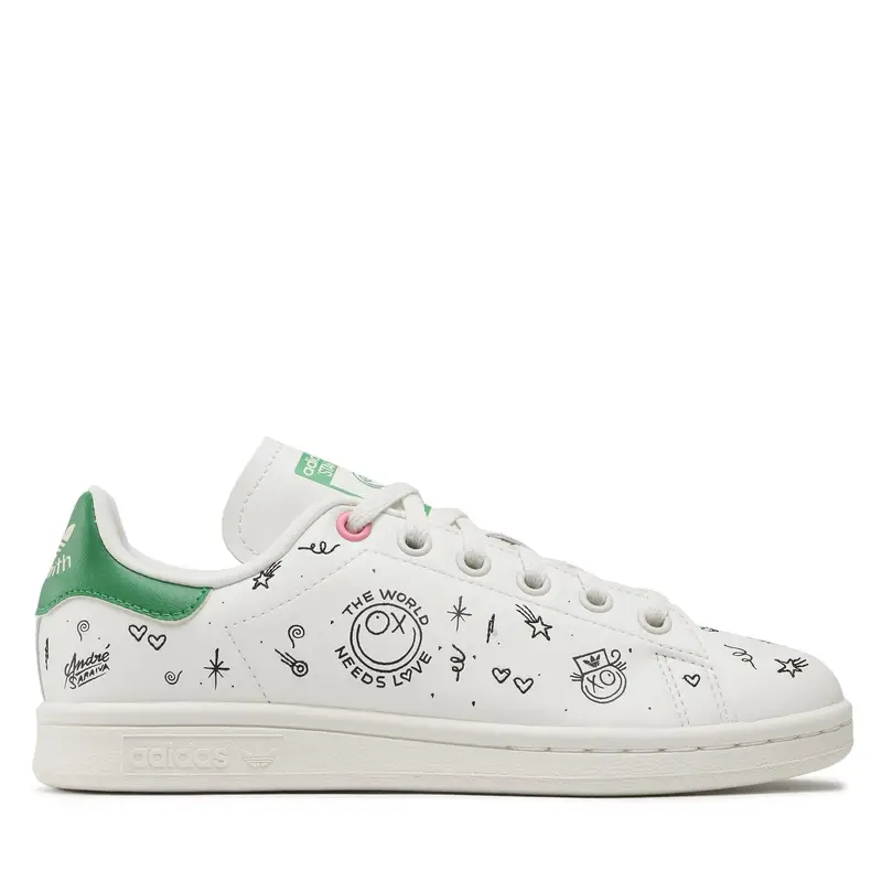 Sneakers adidas Stan Smith J GY1786 Bianco
