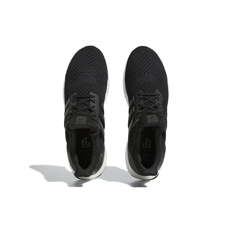 Sneakers Adidas UltraBoost 1 0 Double Black da Uomo Core-Black Beam-Green HQ4201 40⅔ miniatura 5