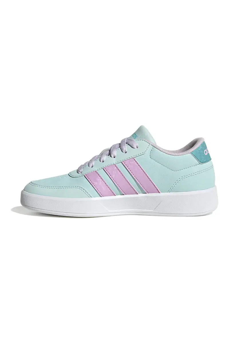 Sneakers azzurre pastello con dettagli lilla Adidas Breaknet 3 J [AZZURRO] miniatura 3