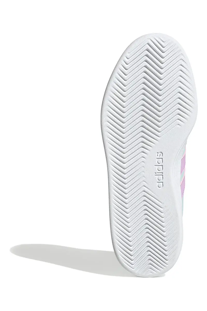 Sneakers azzurre pastello con dettagli lilla Adidas Breaknet 3 J [AZZURRO] miniatura 4