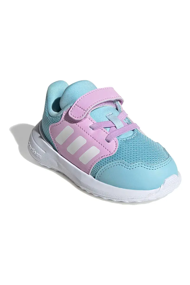Sneakers Azzurro e lilla con strappo Adidas Tensaur Run 3 0 EL I [MULTI] miniatura 2