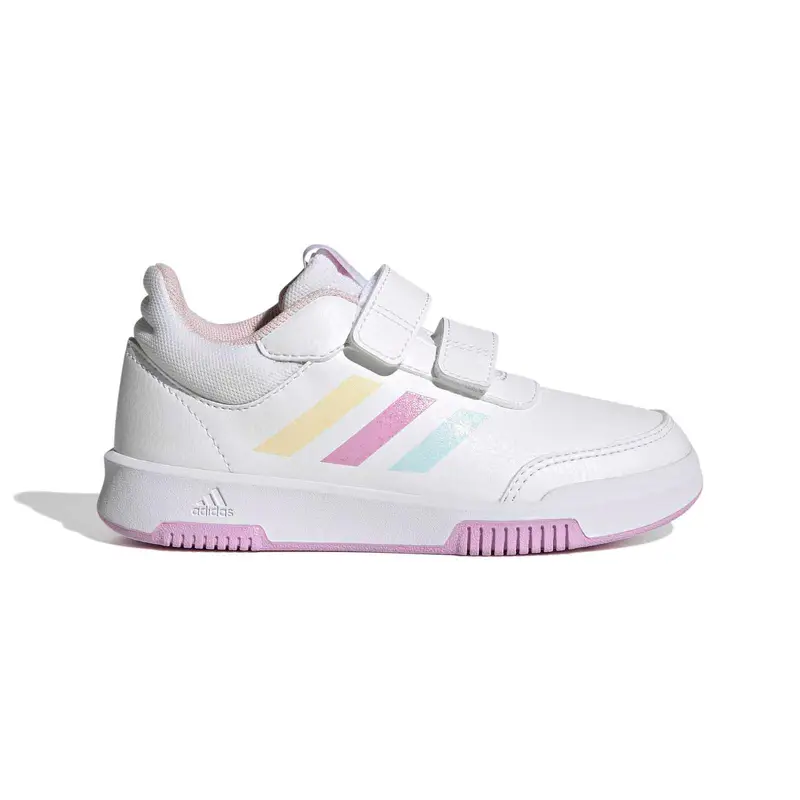 Sneakers bambina bianche da ginnastica Tensaur Sport con doppio velcro