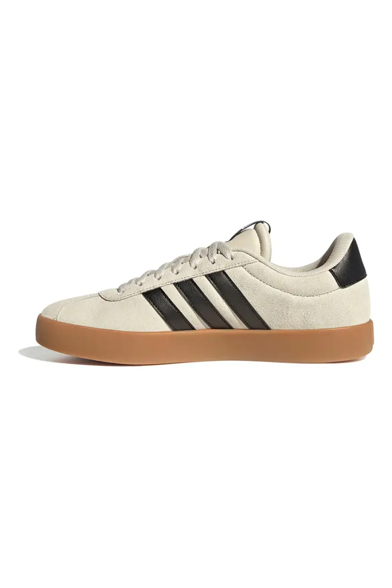 Sneakers beige con suola color gum Adidas VL Court 3 [BEIGE miniatura 2