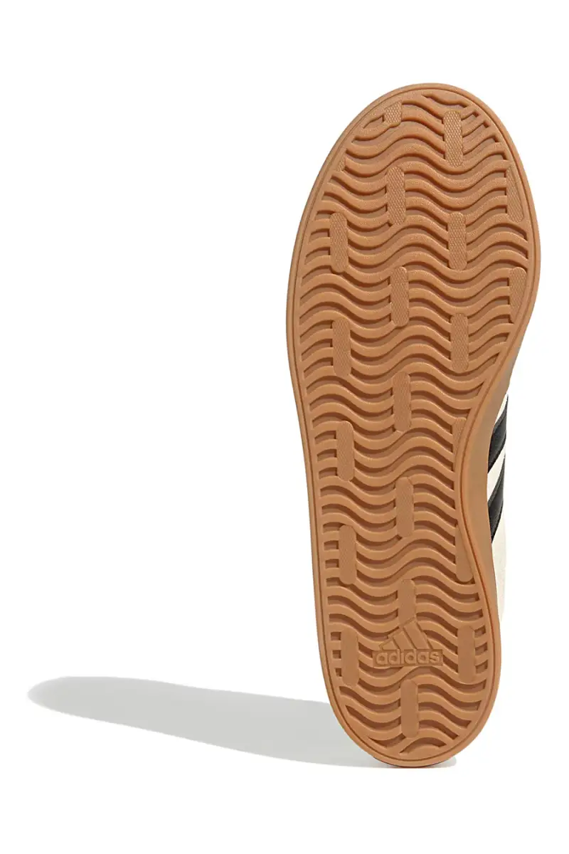 Sneakers beige con suola color gum Adidas VL Court 3 [BEIGE miniatura 3