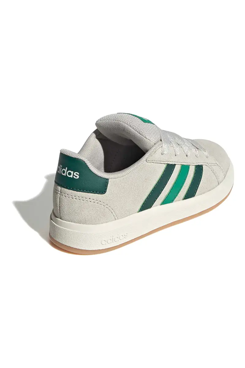 Sneakers Beige in suede Adidas Grand Court 00s [GRIGIO miniatura 4