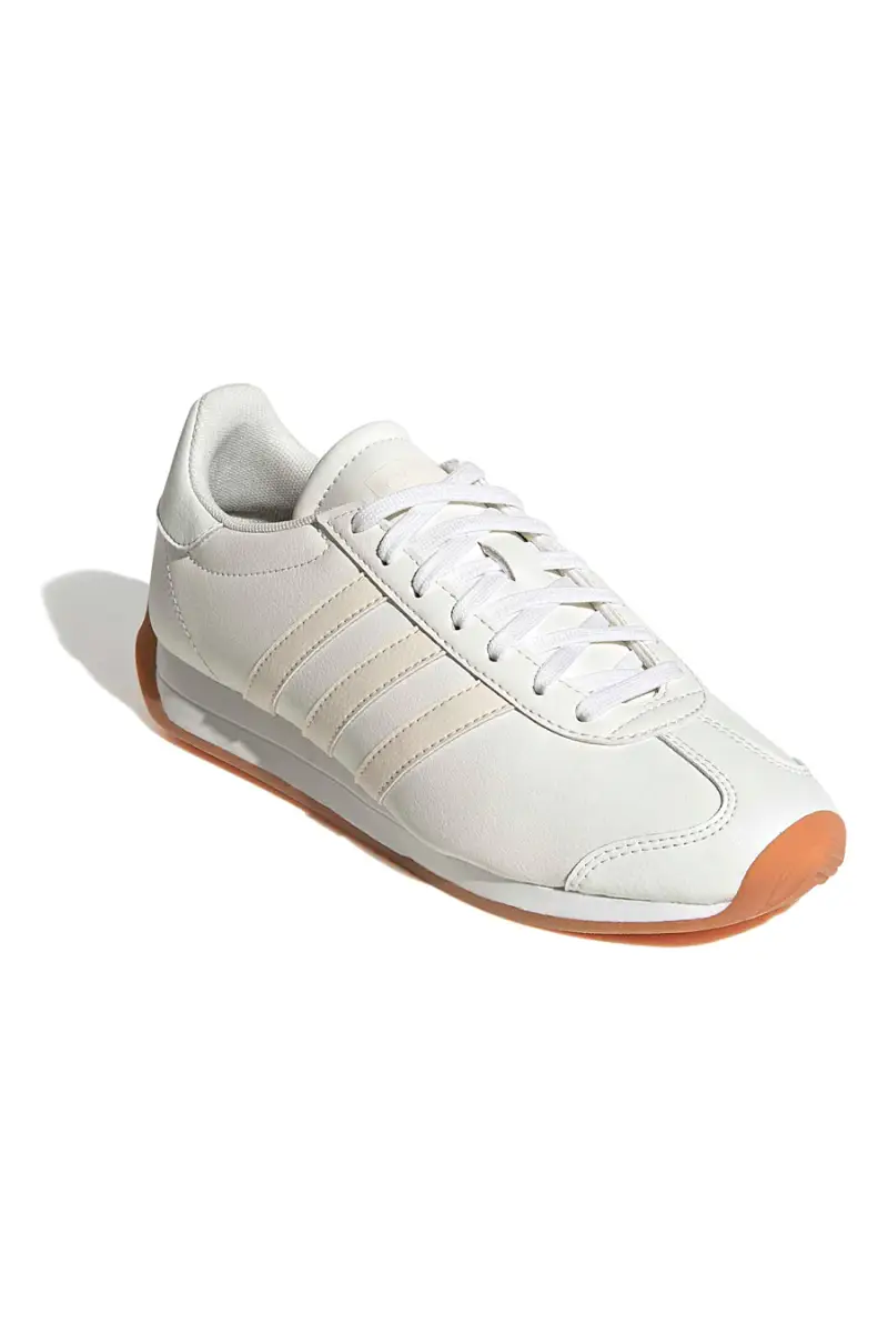 Sneakers beige stile retrò con punta a T e suola Cloudfoam Adidas Runvista [BIANCO] miniatura 2