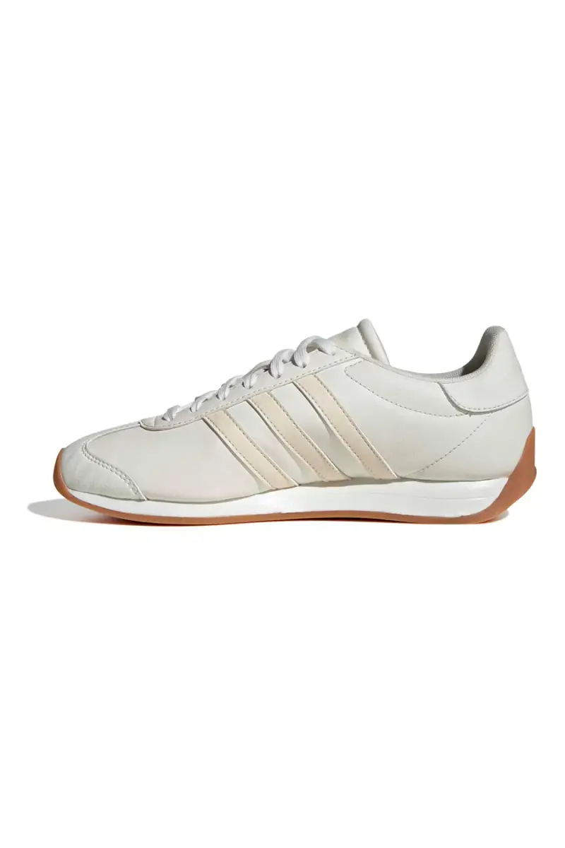 Sneakers beige stile retrò con punta a T e suola Cloudfoam Adidas Runvista [BIANCO] miniatura 3