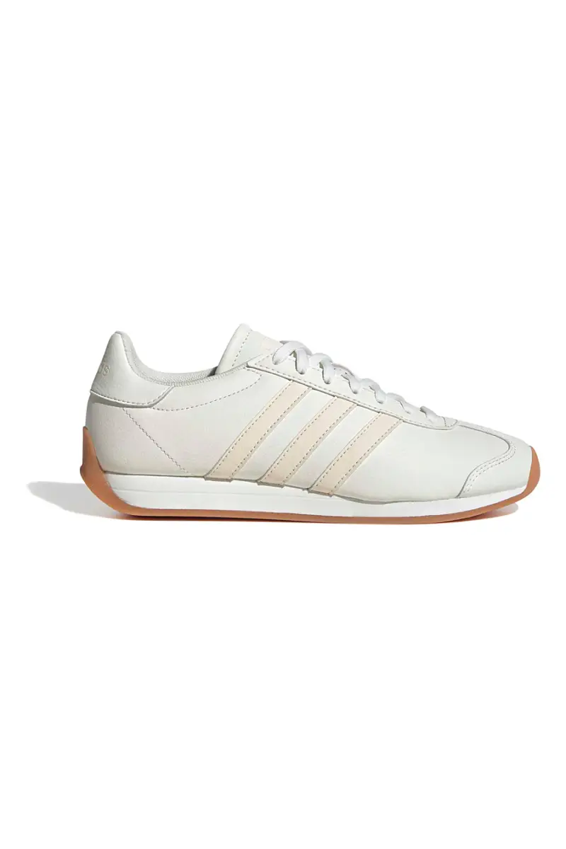 Sneakers beige stile retrò con punta a T e suola Cloudfoam Adidas Runvista [BIANCO]