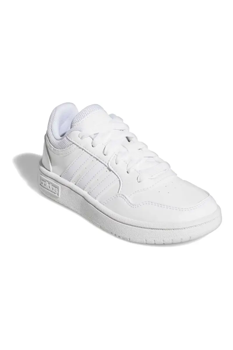 Sneakers bianche classiche Adidas Hoops 3 0 K [BIANCO] miniatura 2
