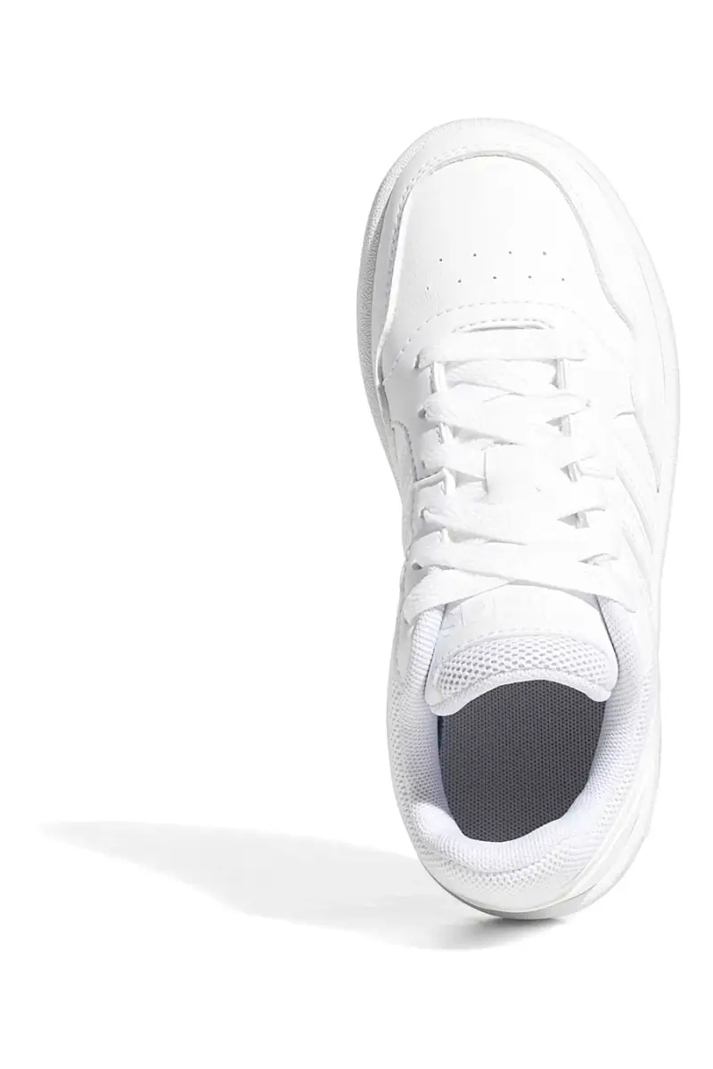 Sneakers bianche classiche Adidas Hoops 3 0 K [BIANCO] miniatura 3