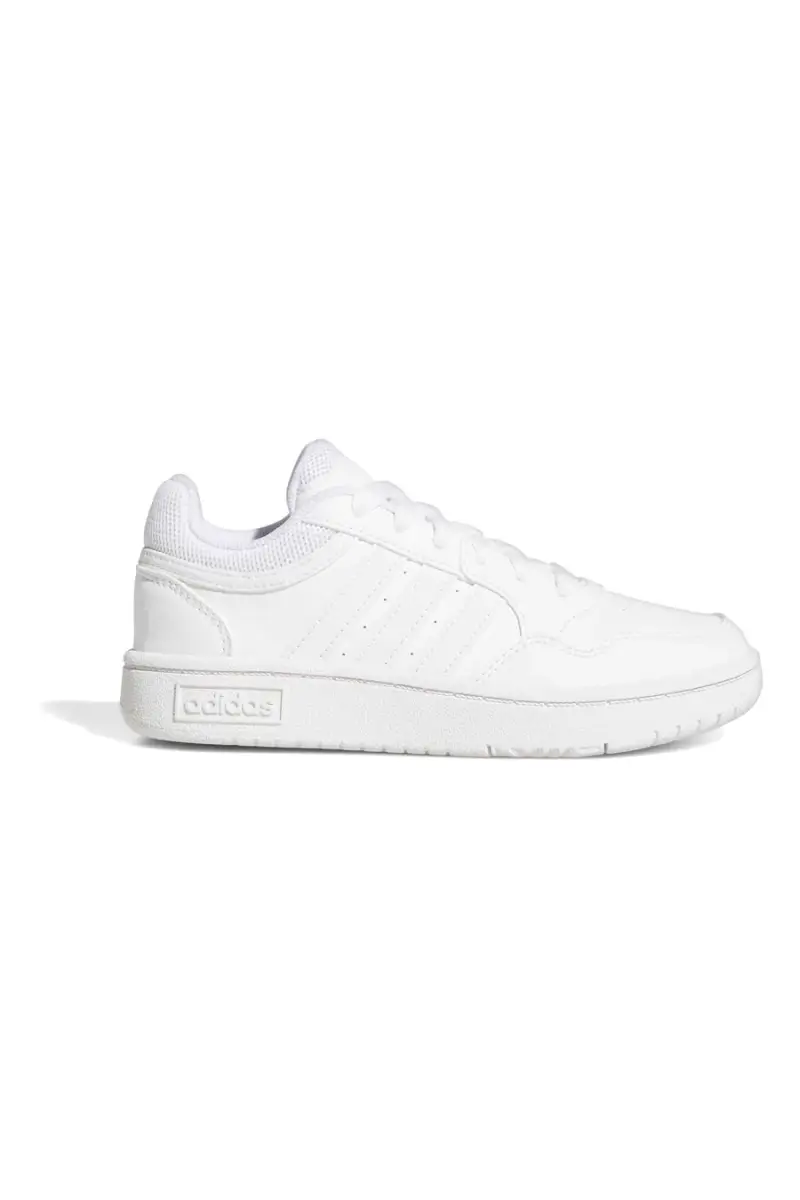 Sneakers bianche classiche Adidas Hoops 3 0 K [BIANCO]