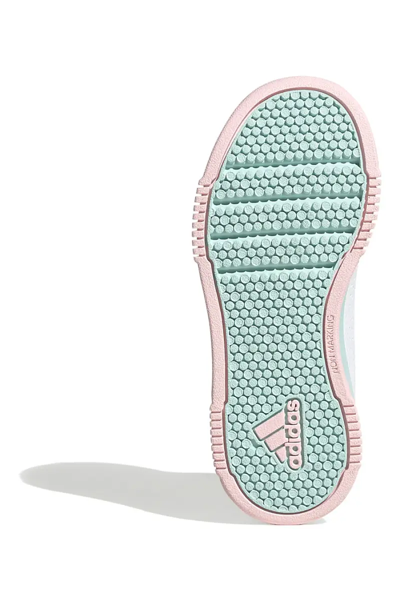 Sneakers bianche con dettagli pastello in materie sintetiche Adidas Tensaur Sport 2 0 K [BIANCO] miniatura 5