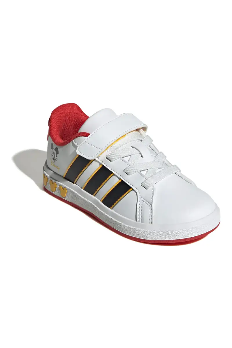 Sneakers bianche con dettagli Topolino Grand Court Mickey EL K Adidas [BIANCO miniatura 2