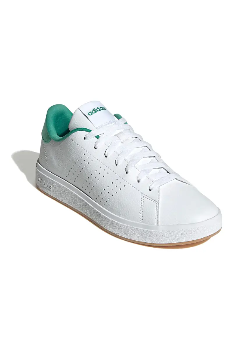Sneakers bianche con dettagli verdi design essenziale Adidas Advantage Base 2 0 [BIANCO miniatura 2