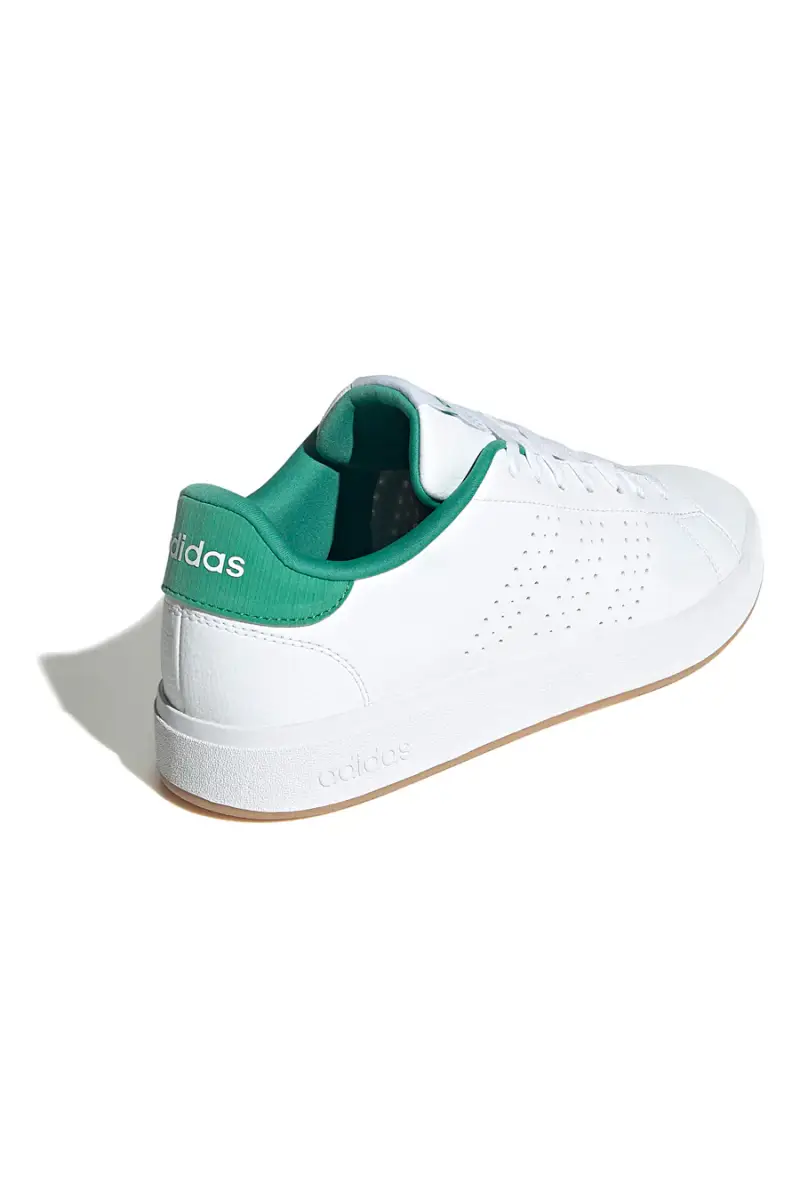 Sneakers bianche con dettagli verdi design essenziale Adidas Advantage Base 2 0 [BIANCO miniatura 3