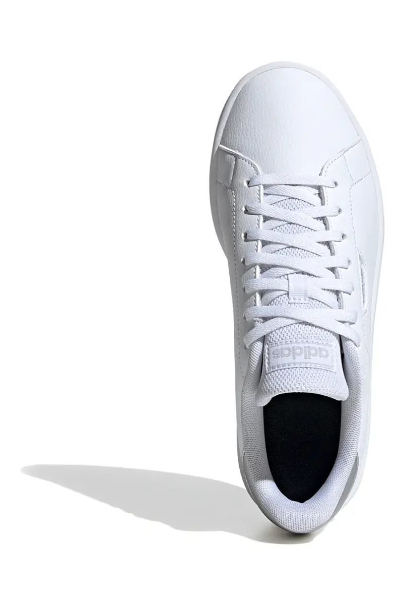 Sneakers bianche con finitura liscia Adidas Urban Court [BIANCO] miniatura 5