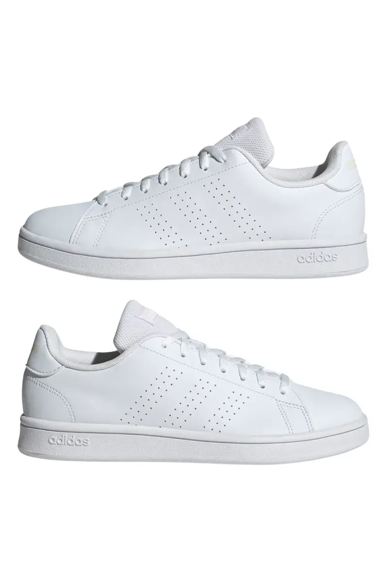 Sneakers Bianche con Lacci Adidas Advantage Base [BIANCO]