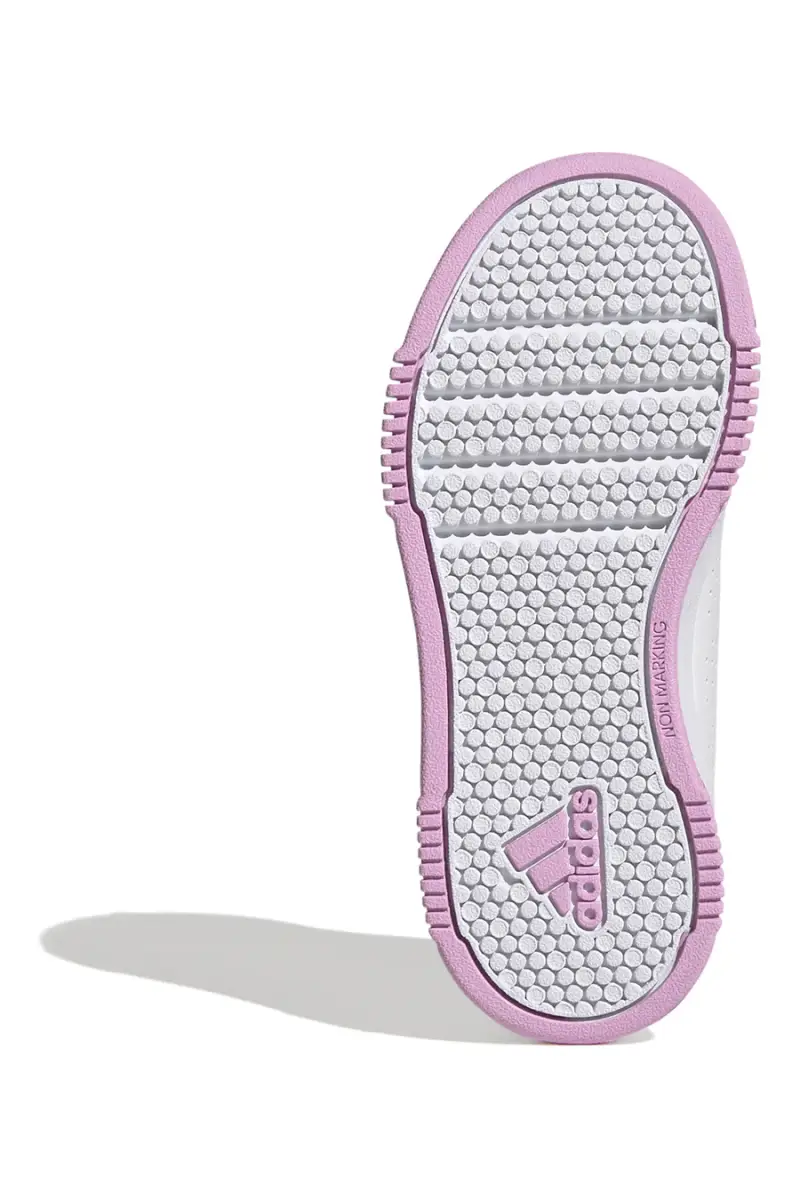 Sneakers Bianche Con Strappi in Velcro Adidas Tensaur Sport 2 CF K [BIANCO miniatura 5