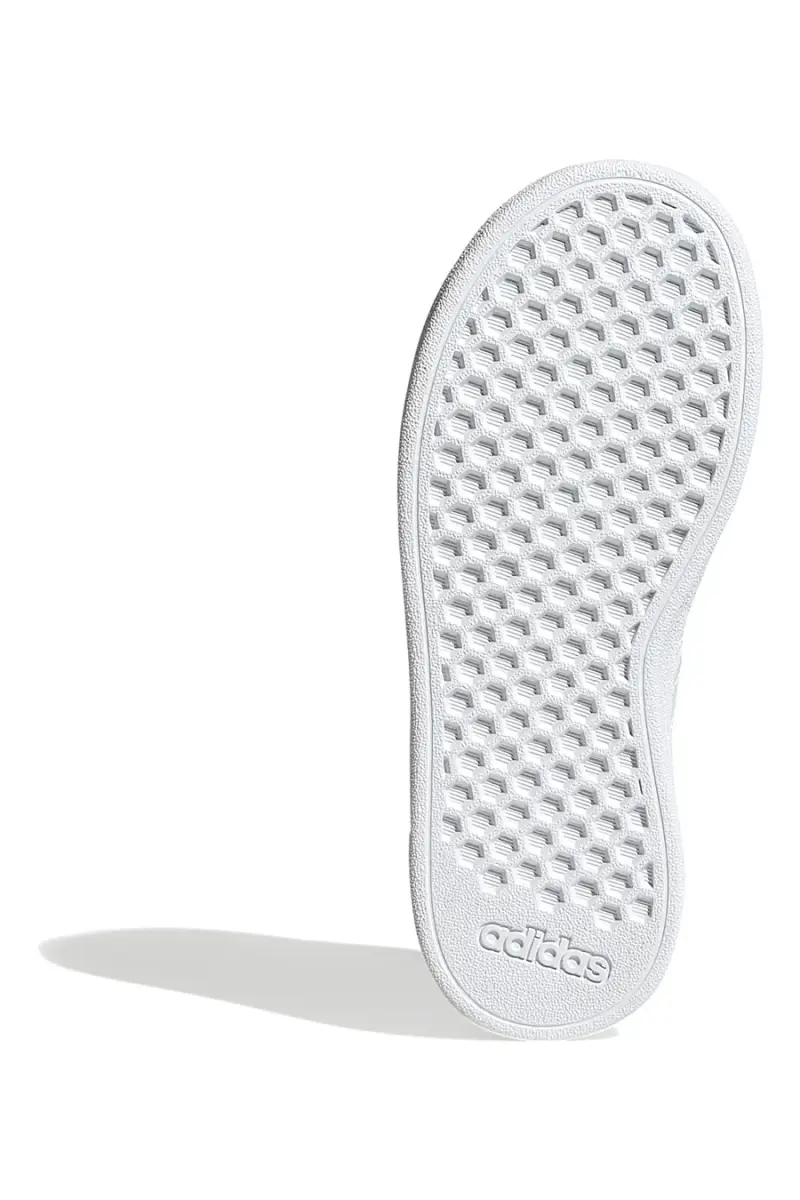 Sneakers bianche con strisce iridescenti Adidas Grand Court 2 K [BIANCO] miniatura 4