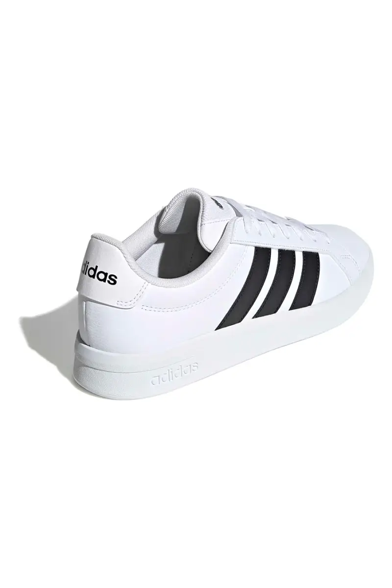 Sneakers bianche con strisce nere Adidas GRAND COURT BASE 3 0 [WHITE miniatura 3