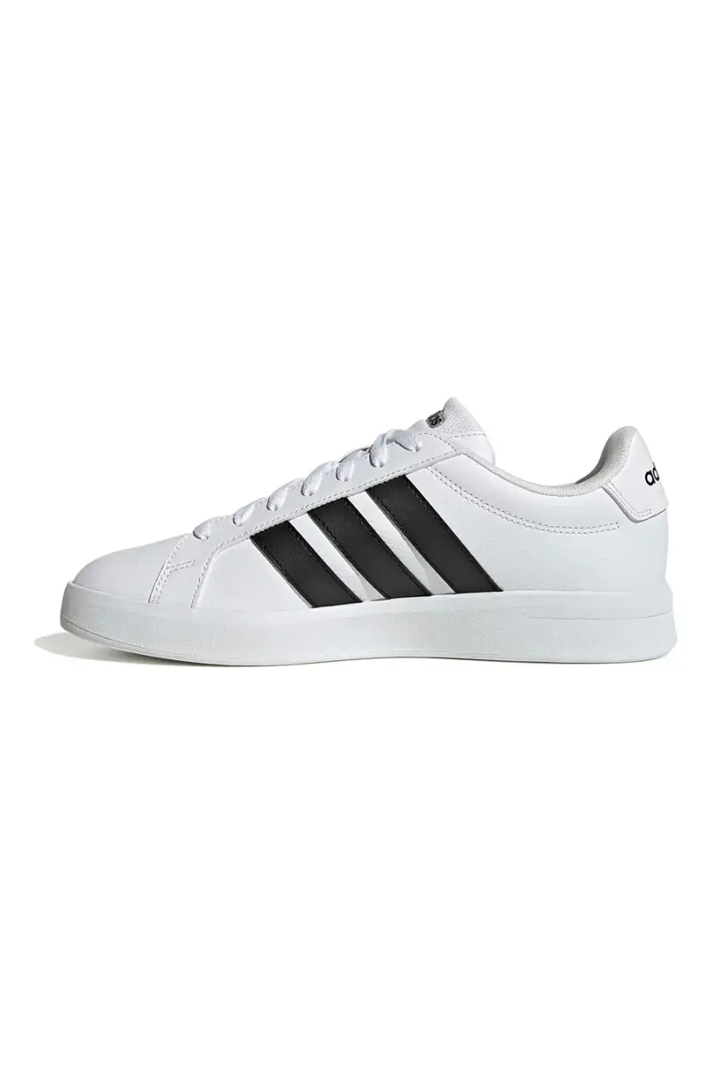 Sneakers bianche con strisce nere Adidas GRAND COURT BASE 3 0 [WHITE miniatura 4