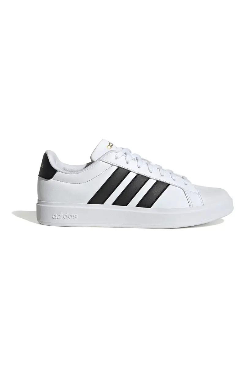 Sneakers bianche con strisce nere Adidas STREETTALK [NERO