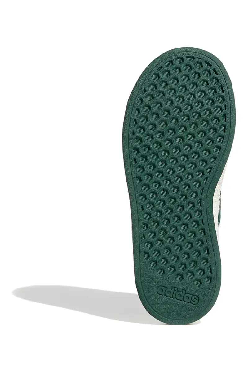 Sneakers bianche con strisce verdi Adidas Grand Court 2 K [BIANCO miniatura 3