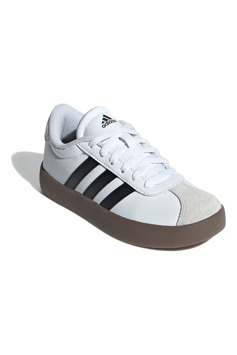 Sneakers Bianche con Suola a Contrasto ADIDAS VL Court 3.0 K [BIANCO miniatura 2
