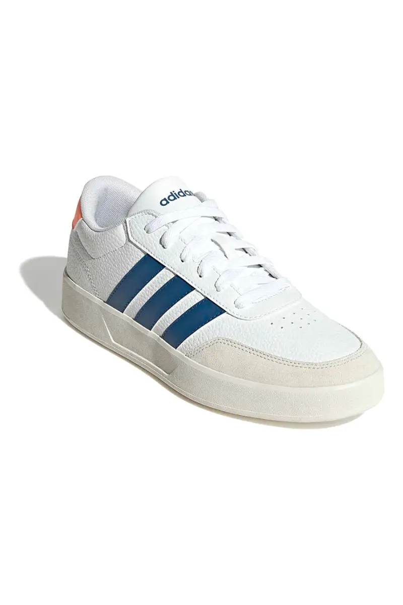 Sneakers bianche e blu Adidas Breaknet 3 0 [BIANCO] miniatura 2