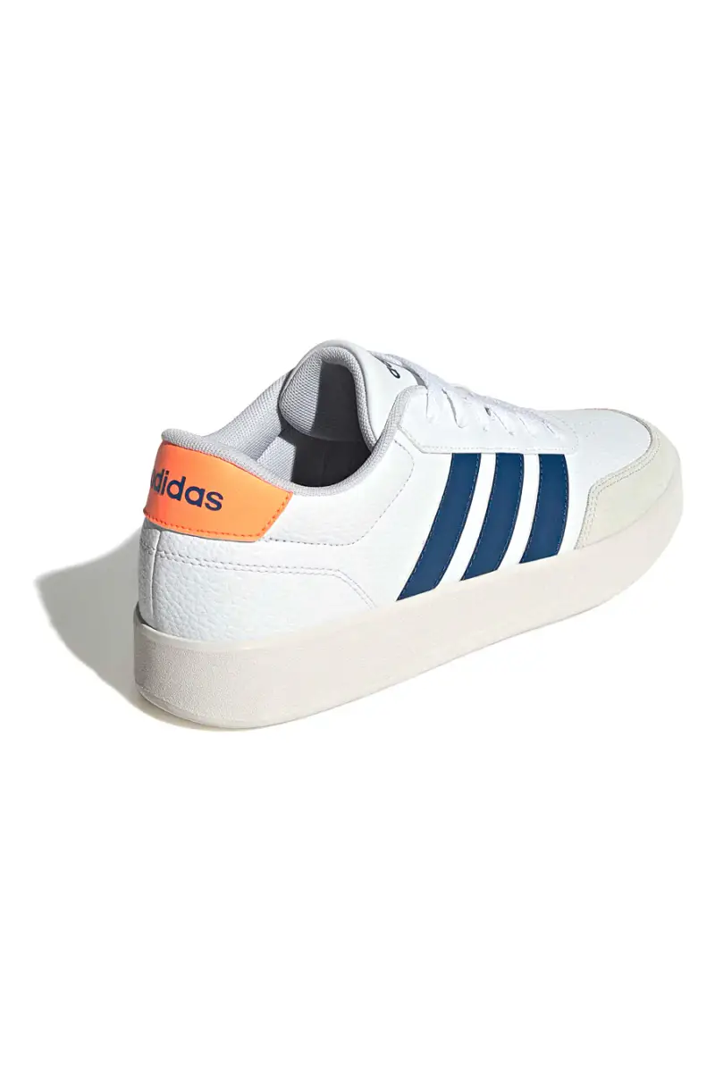 Sneakers bianche e blu Adidas Breaknet 3 0 [BIANCO] miniatura 4