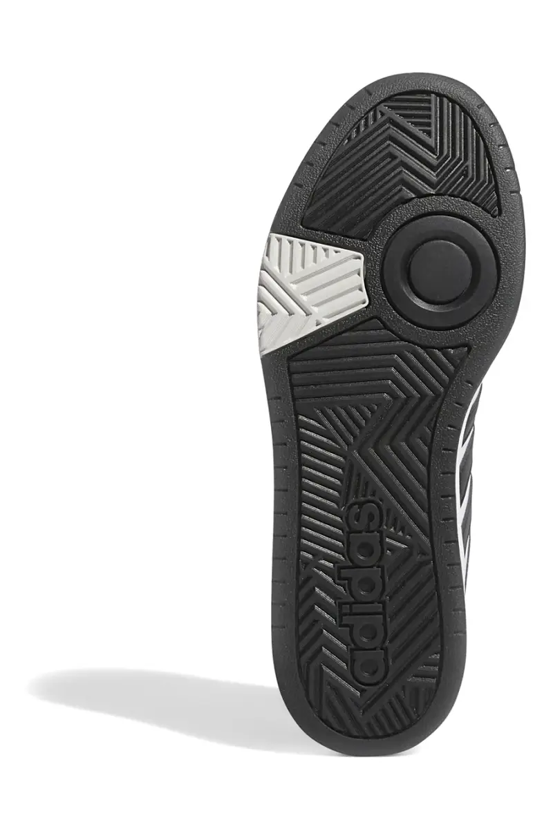 Sneakers bianche e nere con dettagli a contrasto Adidas Hoops 3 0 [BIANCO miniatura 5