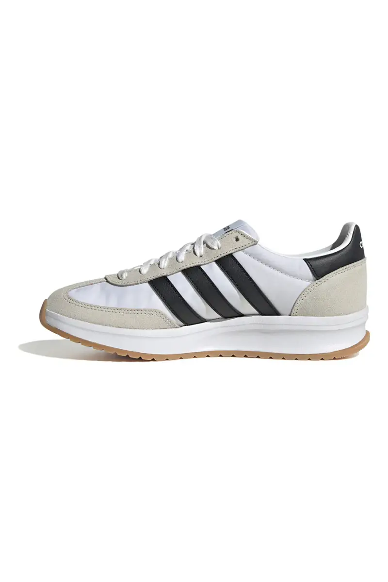 Sneakers bianche e nere con tomaia in pelle ADIDAS RUN 70s 2 0 [WHITE miniatura 3