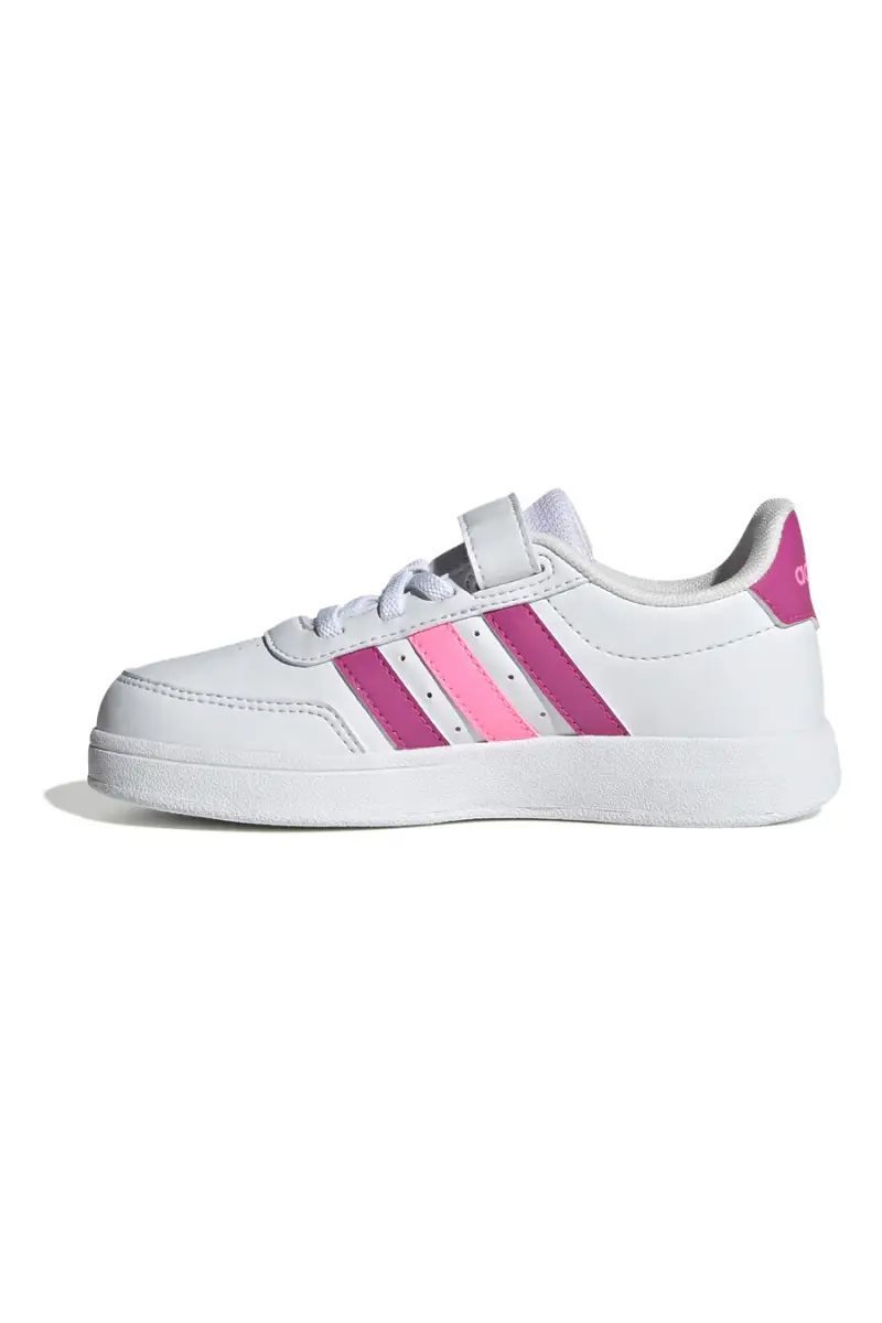 Sneakers Bianche e Rosa Adidas Breaknet 2 El C [BIANCO] miniatura 2