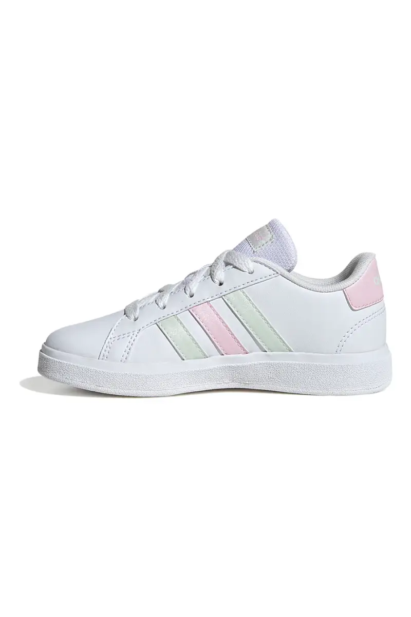 Sneakers bianche e rosa ADIDAS GRAND COURT 2 0 K [WHITE miniatura 3