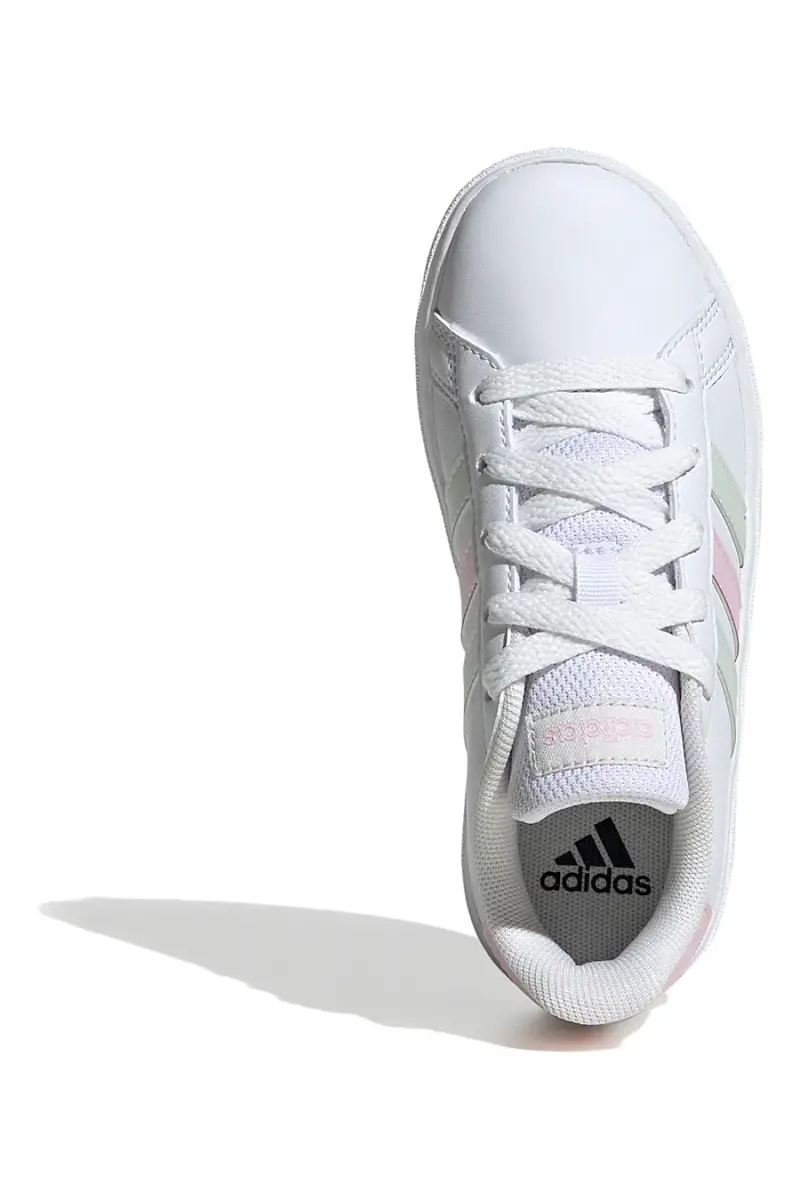 Sneakers bianche e rosa ADIDAS GRAND COURT 2 0 K [WHITE miniatura 5