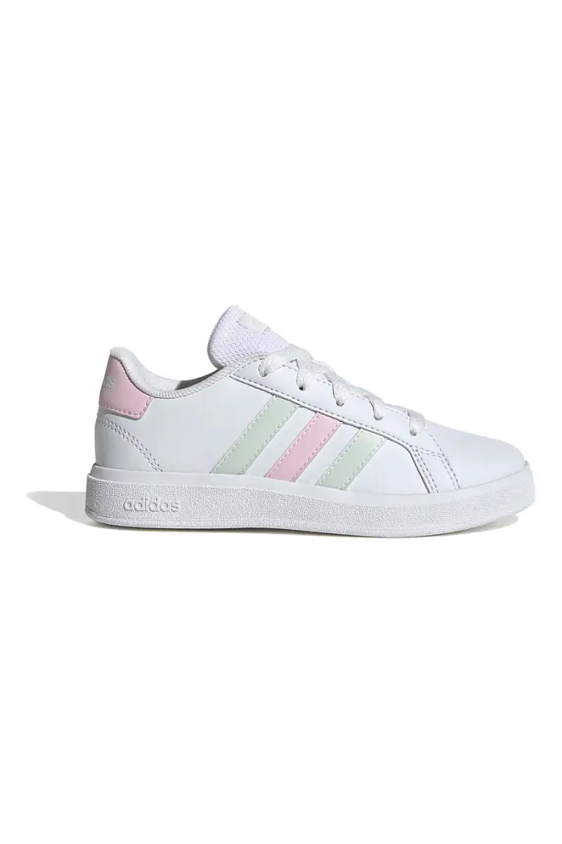 Sneakers bianche e rosa ADIDAS GRAND COURT 2 0 K [WHITE