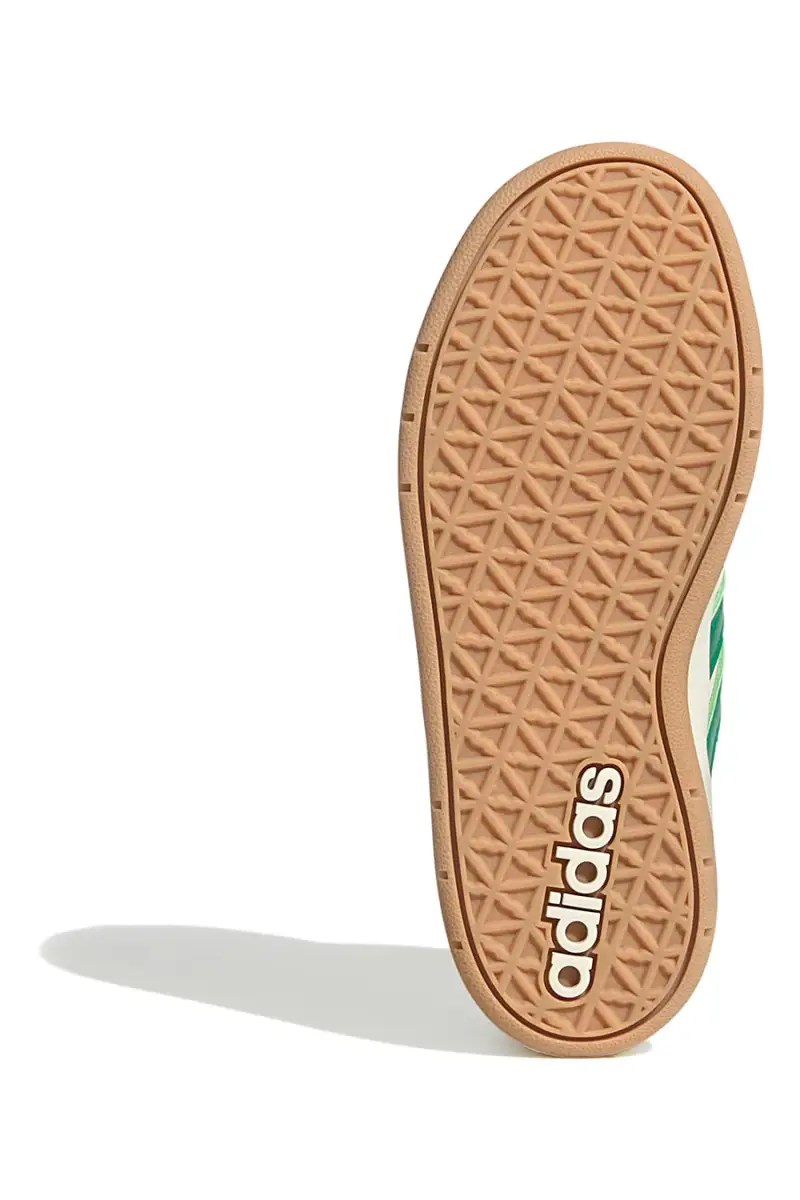 Sneakers bianche e verdi con chiusura a strappo Adidas Breakbase C [BIANCO] miniatura 4