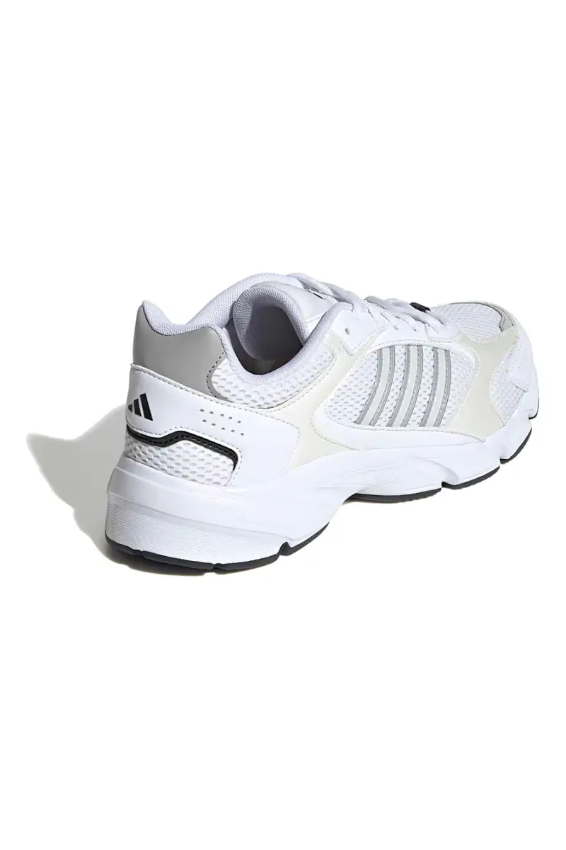 Sneakers bianche in mesh con dettagli argento e suola Cloudfoam Adidas Crazychaos 2000 [BIANCO] miniatura 3