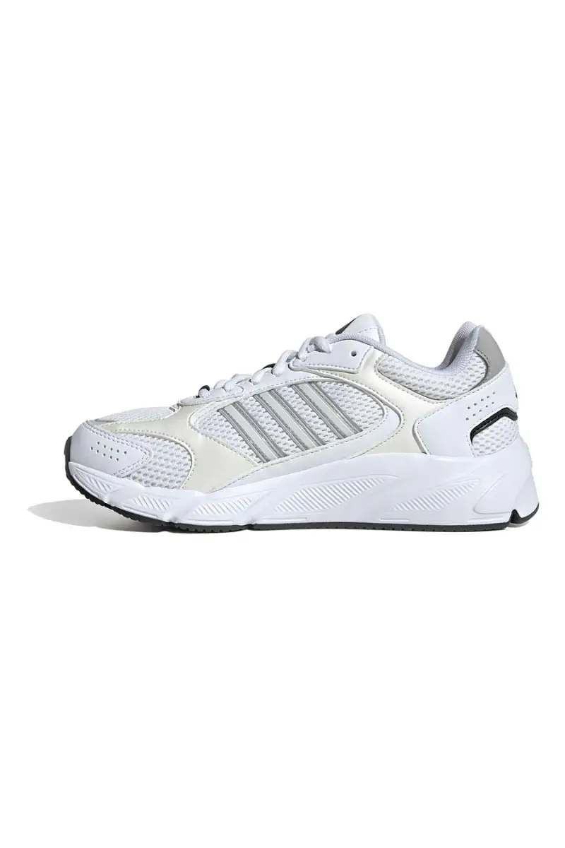 Sneakers bianche in mesh con dettagli argento e suola Cloudfoam Adidas Crazychaos 2000 [BIANCO] miniatura 4