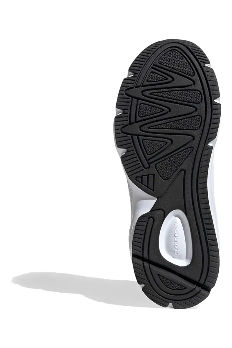 Sneakers bianche in mesh con dettagli argento e suola Cloudfoam Adidas Crazychaos 2000 [BIANCO] miniatura 5