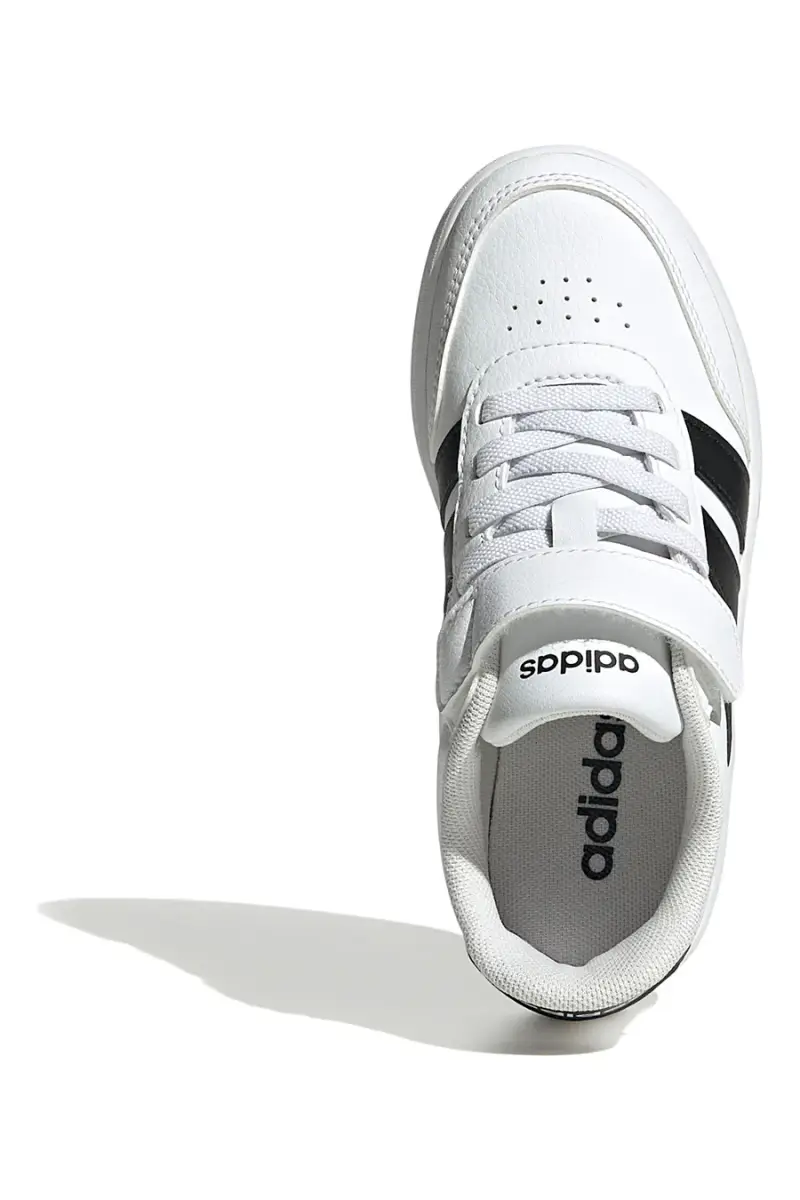 Sneakers bianche resistenti con chiusura a strappo Breaknet 3 0 EL C Adidas [WHITE miniatura 5