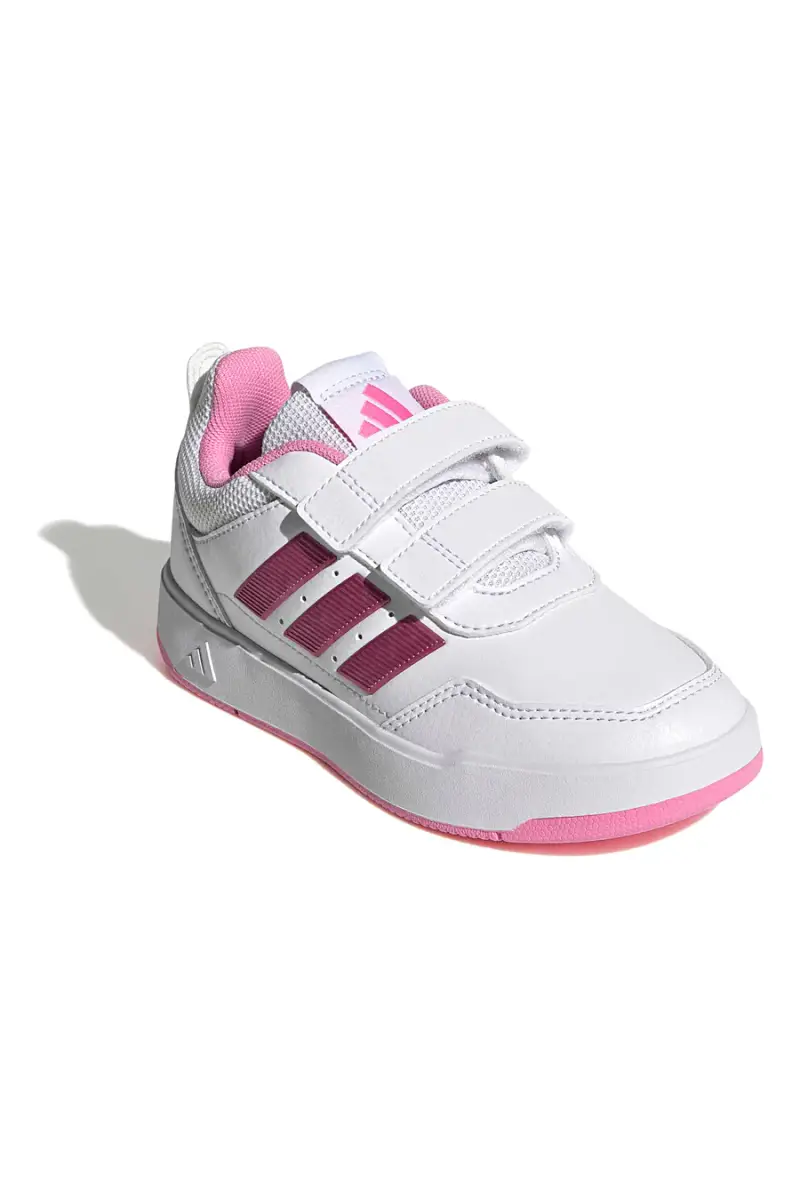 Sneakers Bianco e rosa con strappi Adidas Tensaur Sport 3 0 CF K [BIANCO miniatura 2